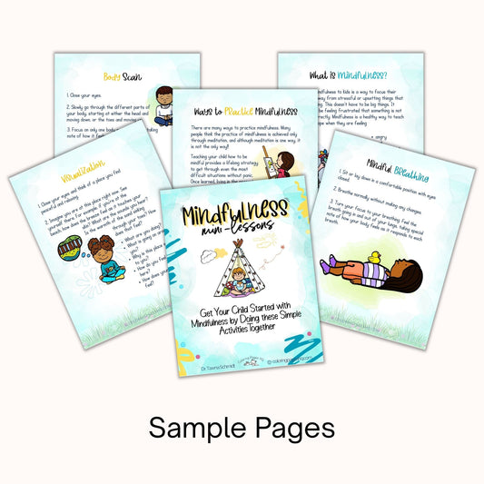 Mindfulness Mini-Lessons Activity eBook