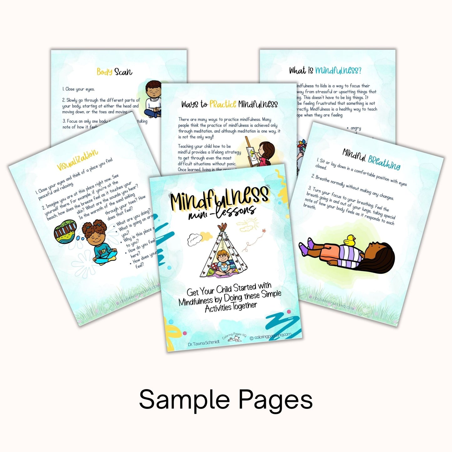 Mindfulness Mini-Lessons Activity eBook